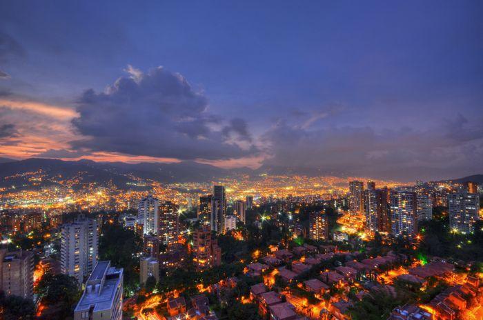 Medellin night