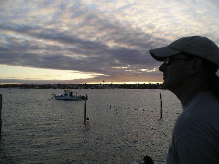 Abschieds-Sonnenuntergang in Puerto Ayora