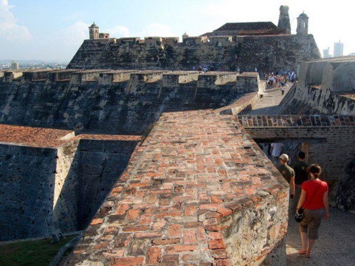 Unterwegs in Cartagenas Festung