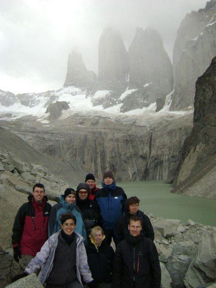 An der Basis der Torres del Paine