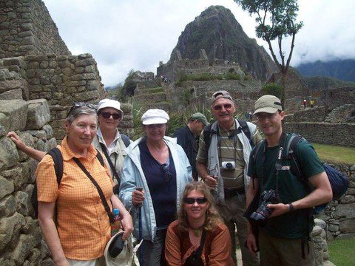 Wir in Machu Picchu