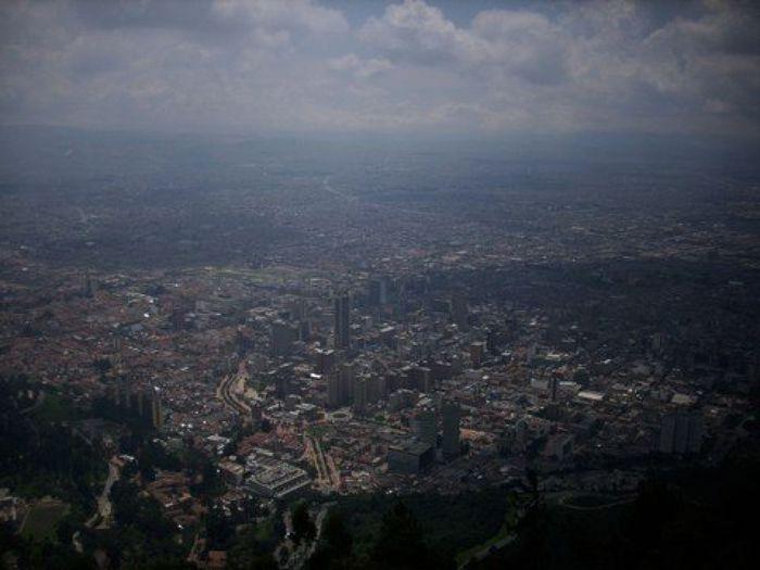 Bogotá beim Anflug