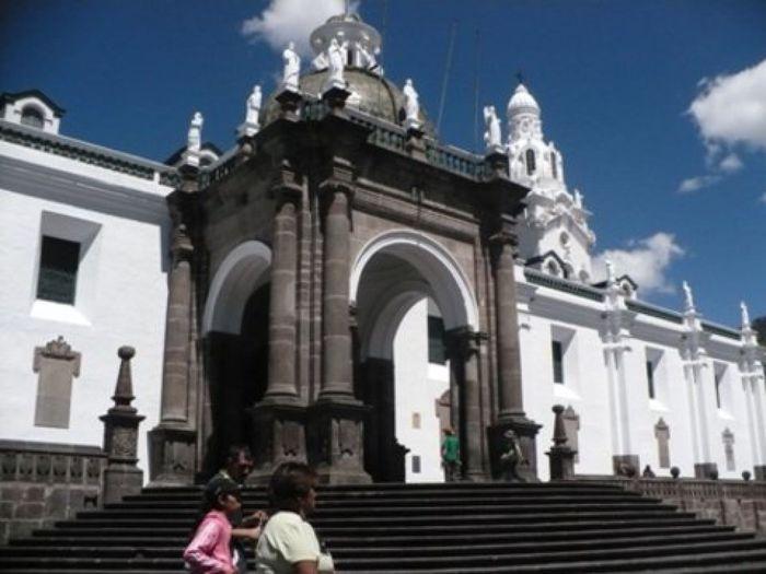 Die Kathedrale von Quito