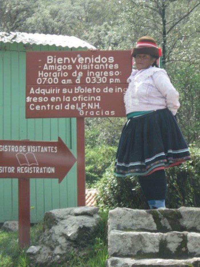 Willkommen im Naturpark Huascaran
