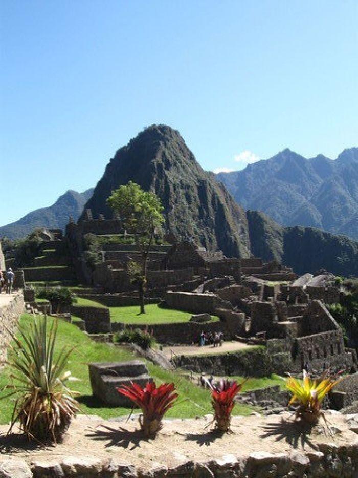 **Machu Picchu**  
  
Den Höhe