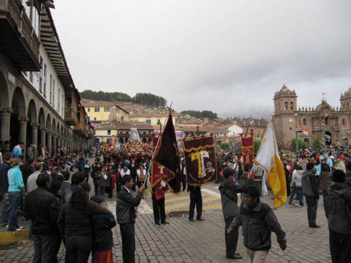 Strassenfest in Cusco