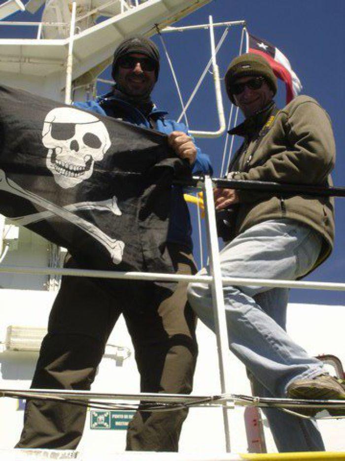 Unsere Piraten Markus und Uwe