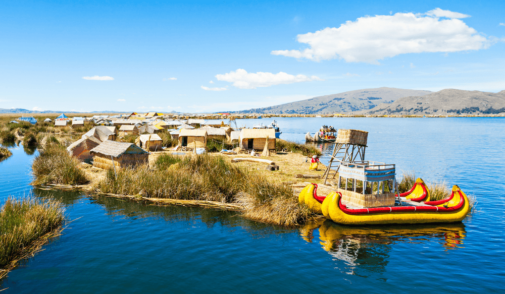 Die schwimmenden Inseln der Uros