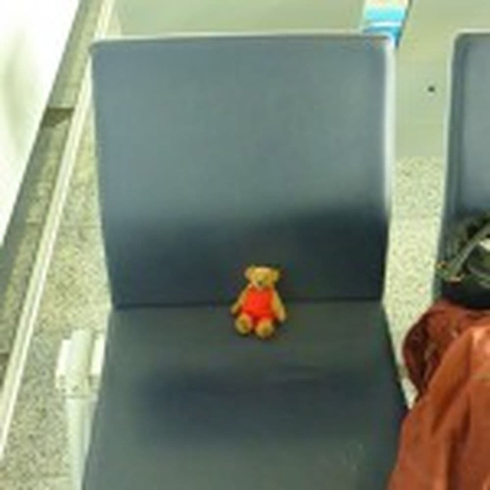 am Frankfurter Flughafen