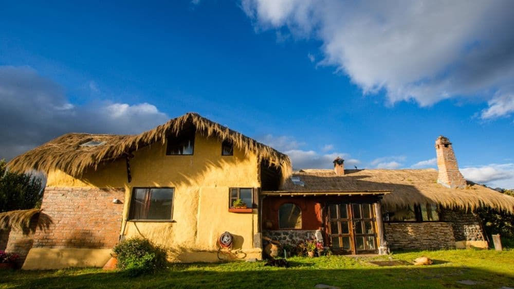 Die Gebäude der Hacienda El Porvenir sind ehemalige Stallungen und einfache Wohnhäuser, die nach und nach umgebaut wurden.