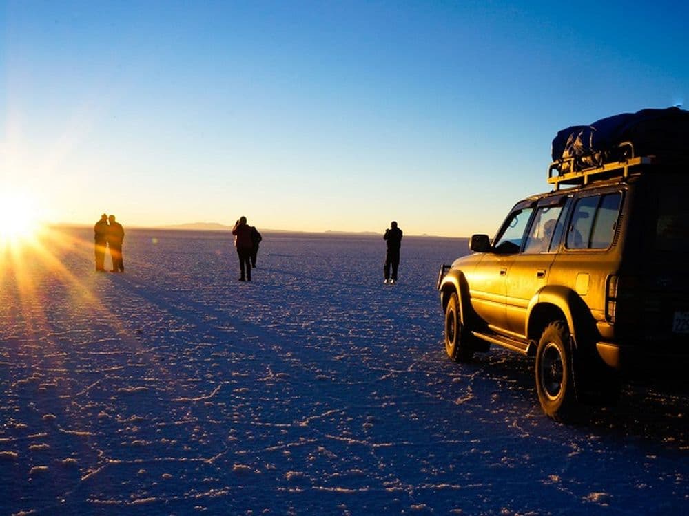 Salar de Uyuni Bolivien