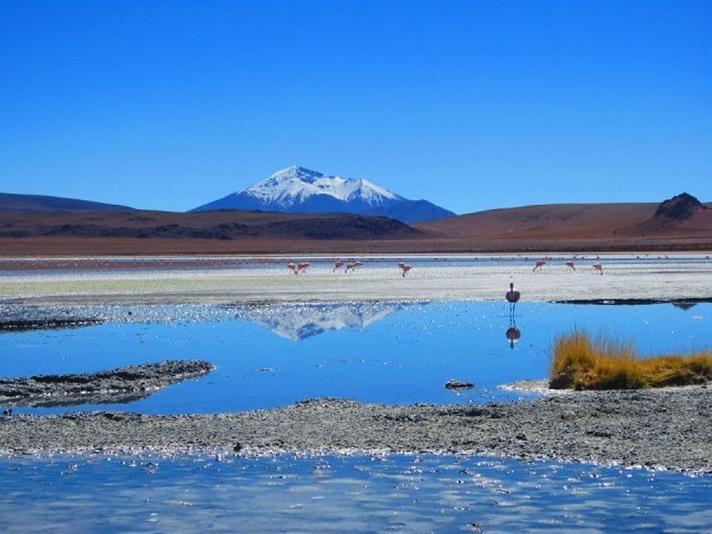 Salar de Uyuni Bolivien - Altiplano