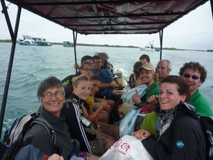 Auf dem Weg nach Isabela Insel
