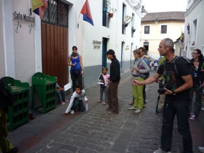 Beim spielen in La Ronda