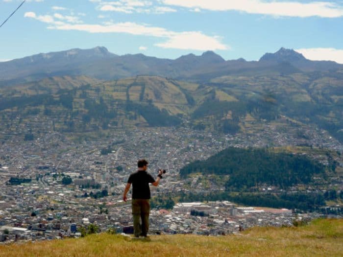 Quito mit Pichincha 