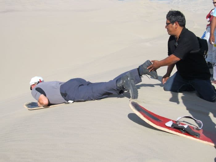Fast alle haben das Sandboarde