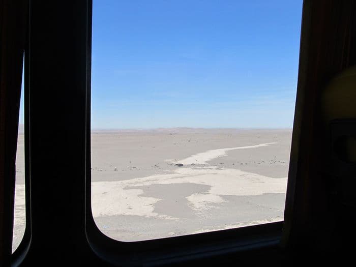 Auf dem Weg nach Peru sehe ich