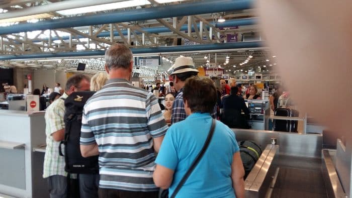 Leider müssen wir am Nachmitta