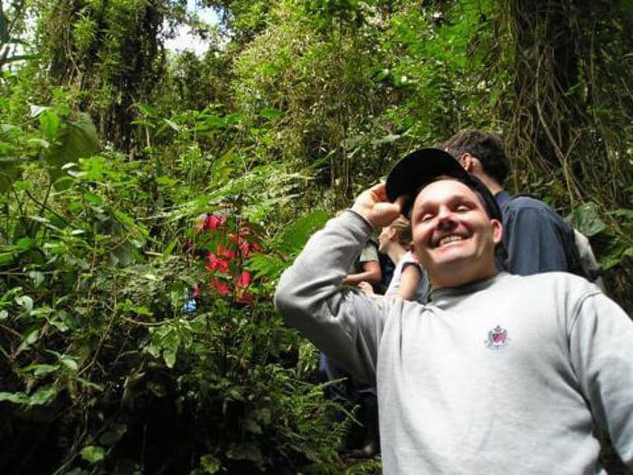 Michael D. geniesst die Natur