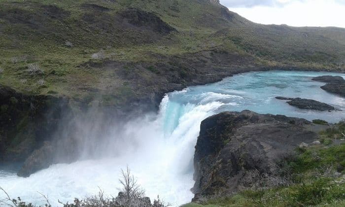 Am Salto Grande stürzen die Wa