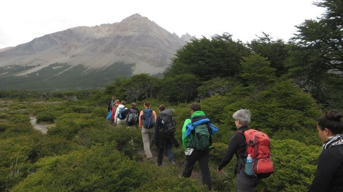 Heute sind wir in El Chaltén, 