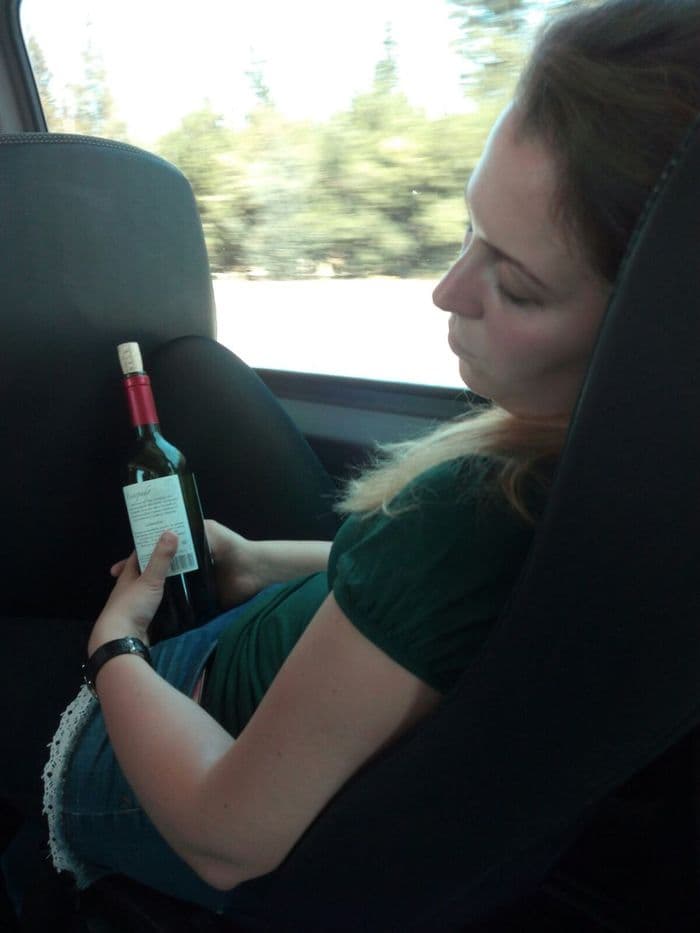 Ein bisschen Wein muss sein, d