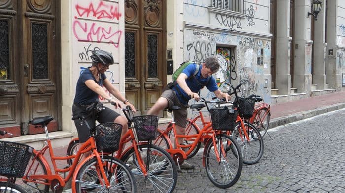 Zurück in der Stadt. Wir geben