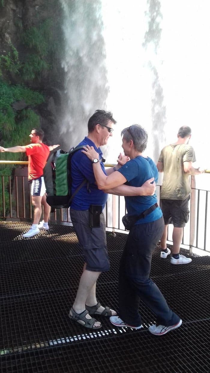 In Iguazú zeigen uns Marlise u