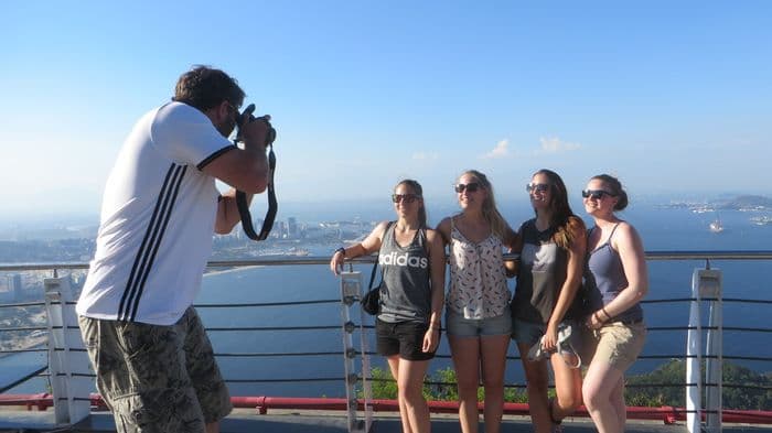 Wir sind schon in Rio und fahr