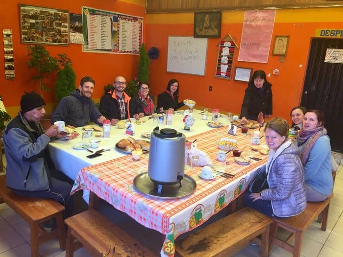 Frühstück beim von viSozial un