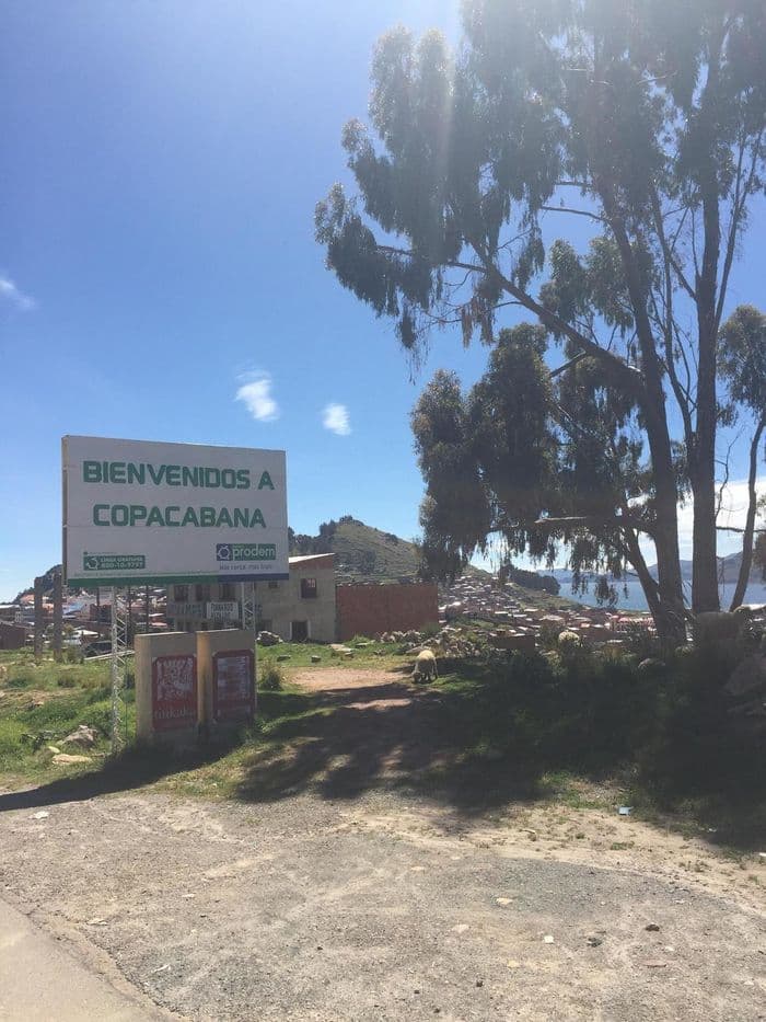 Copacabana ... aber in Bolivie