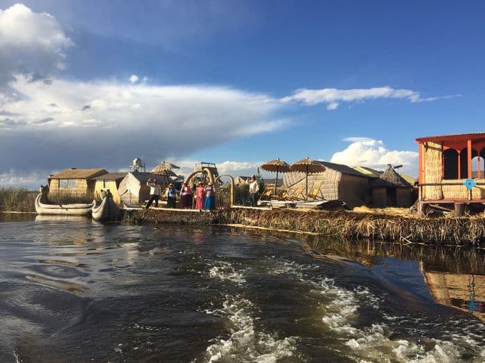 Abschied von den Uros und Voll