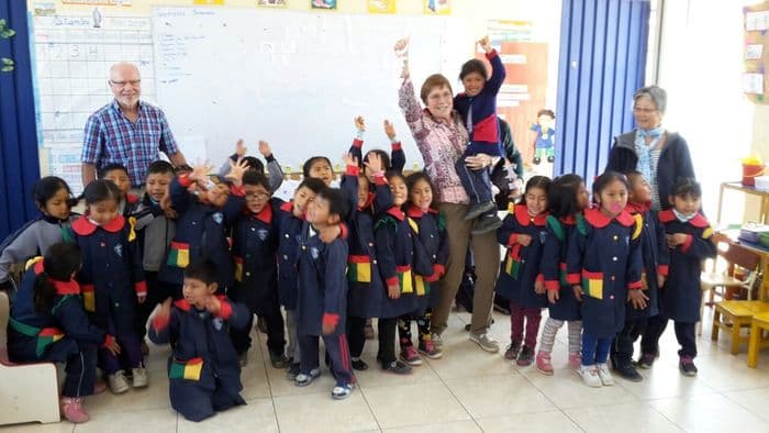 Besuch der Schule des viventur