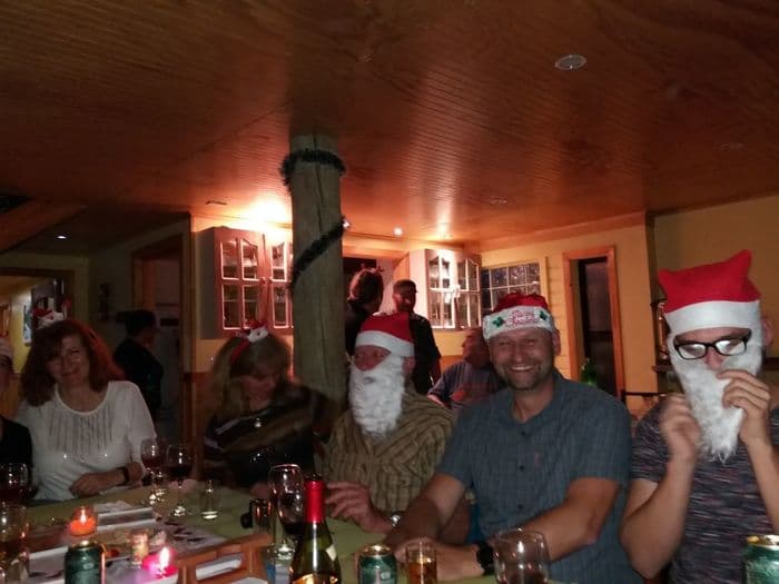 Heiligabend verbringen wir dan