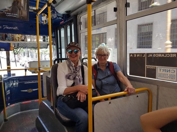 Und wieder mit dem Bus zurück 
