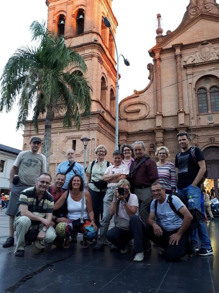 Auf dem Plaza 24 de Septiembre