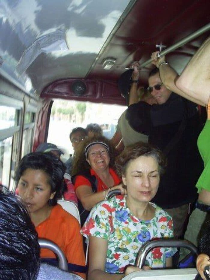 Busfahren in La Paz