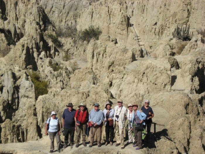 Die Gruppe im Mond-Tal