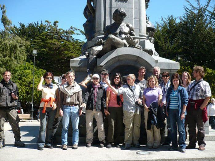 Grupo en Punta Arenas!