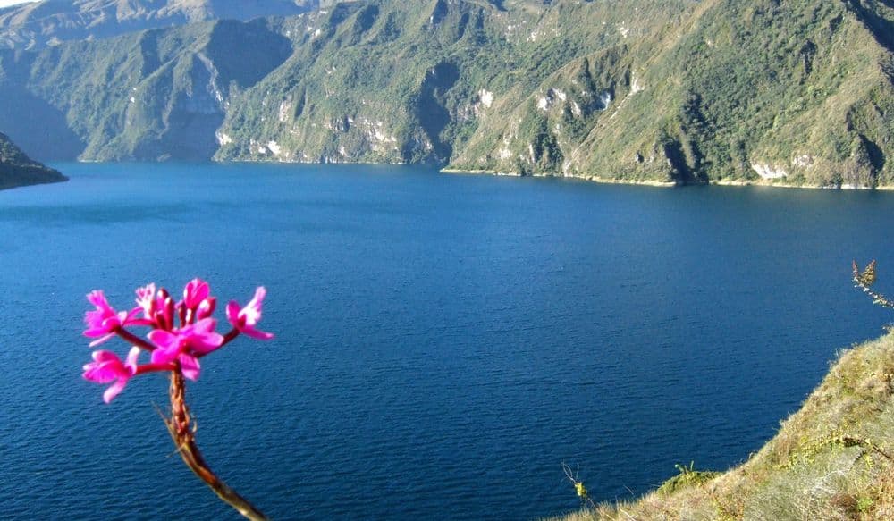 Kratersee Cuicocha, Ecuador