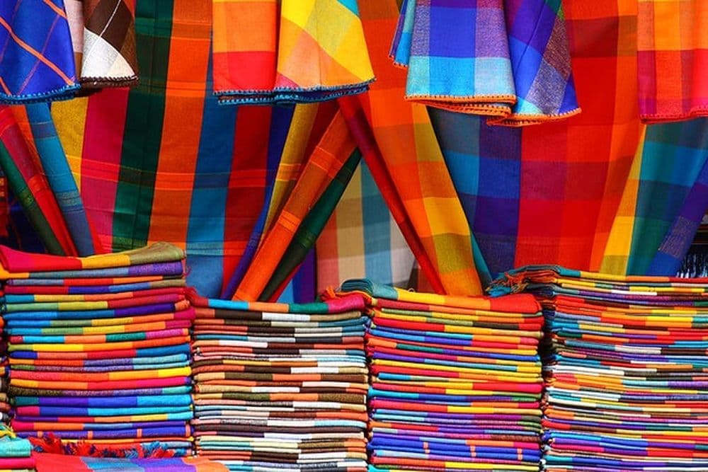 Otavalo Markt in Ecuador