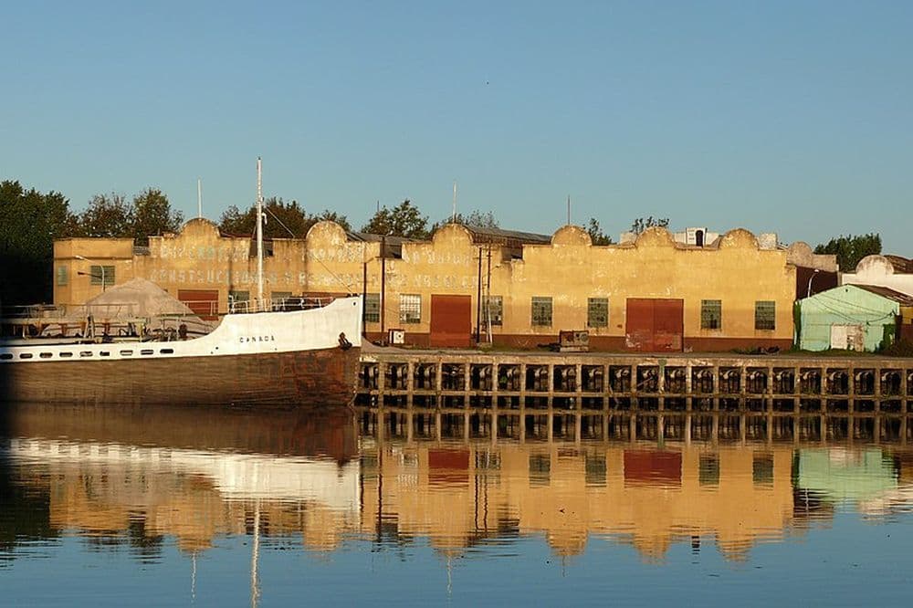 Hafen auf Isla Maciel