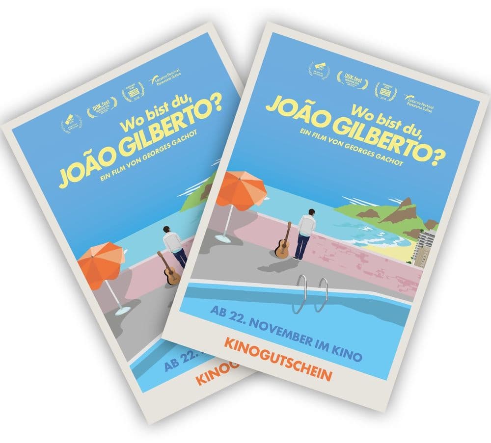 Jetzt mitspielen und zwei Karten zum Film gewinnen! Quelle: Wo bist du, JOÃO GILBERTO?/farbfilm verleih.