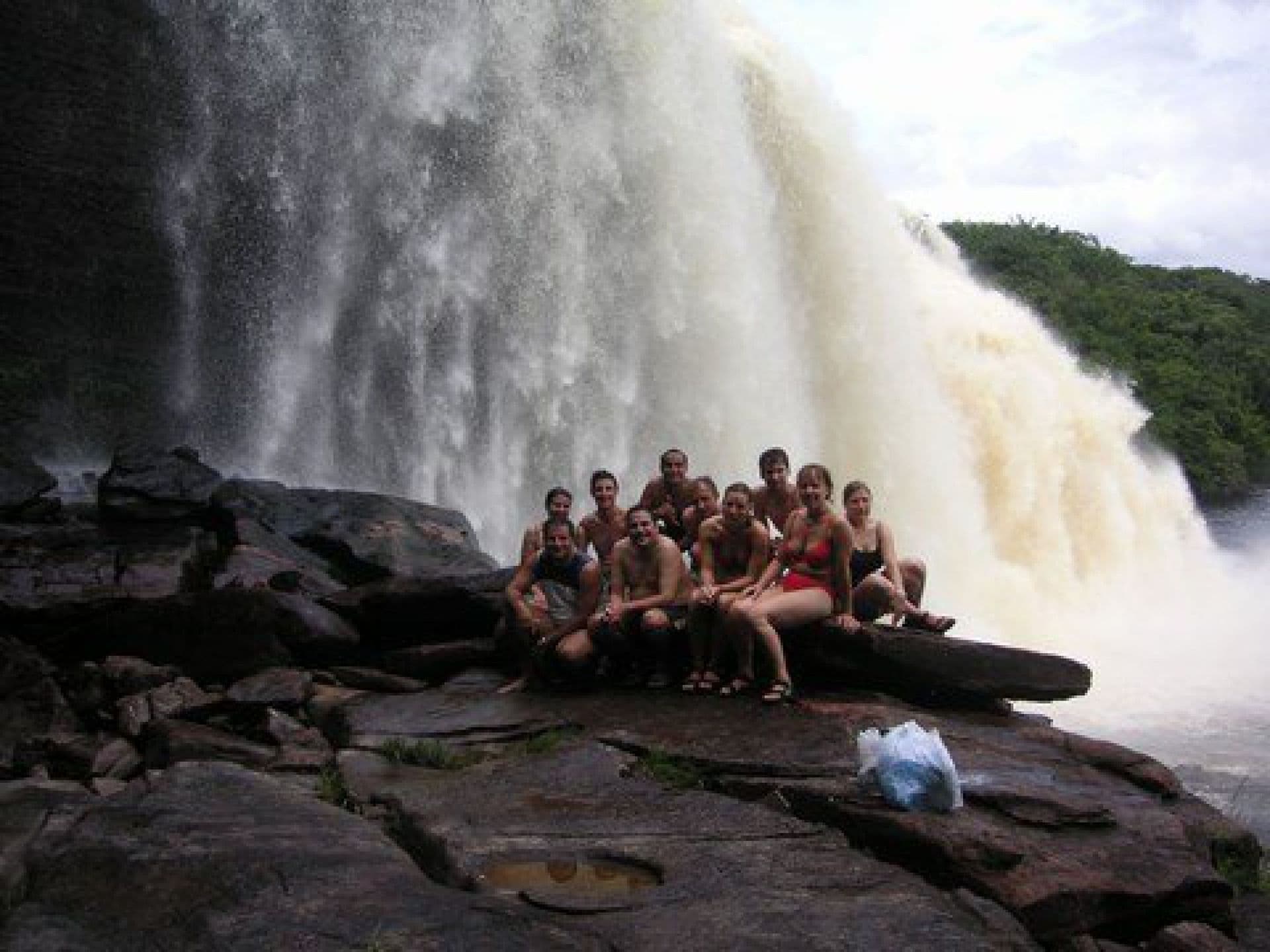 Die Gruppe beim Salto El Sapo