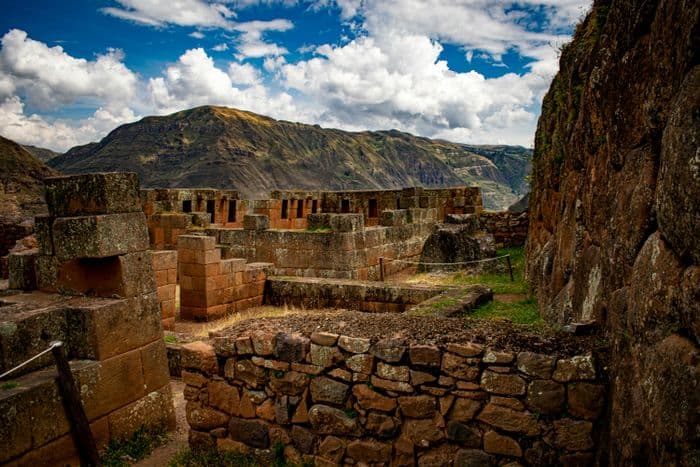 archäologischen Ruinen von Pisac