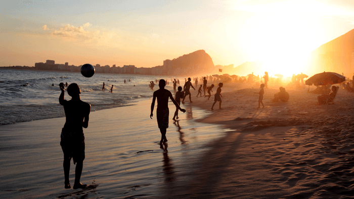 Copacabana beach