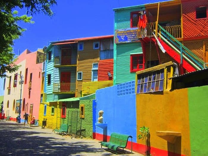 Farbvielfalt Südamerika: Buenos Aires