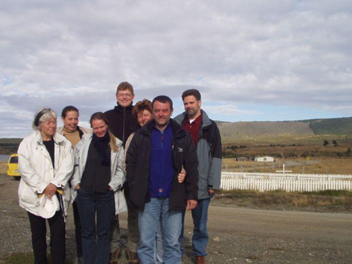 Die Gruppe in Punta Arenas