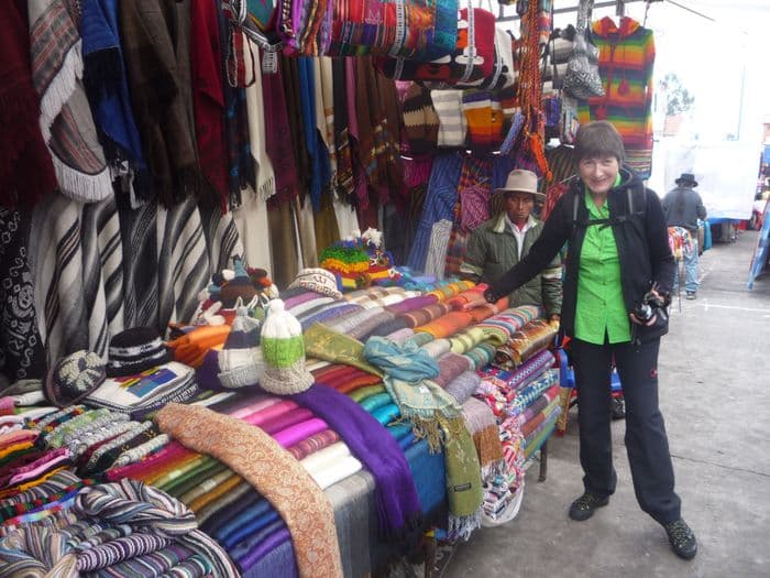 Auf dem Otavalo Markt