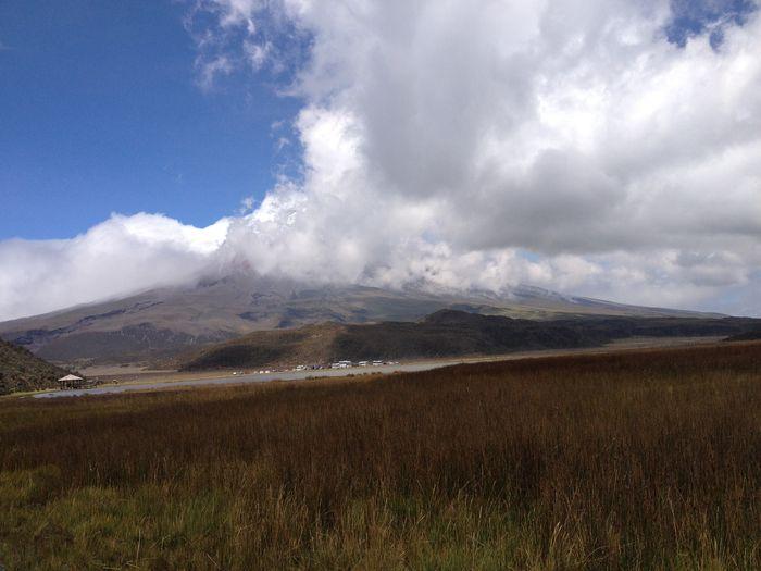 Der Cotopaxi-Vulkan ist trotz 